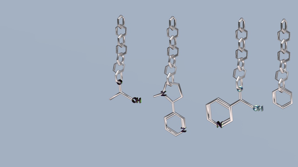 【VRChat利用想定】ケミカルイヤリング