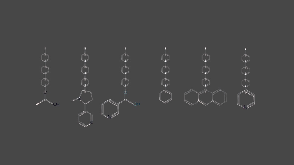 【VRChat利用想定】ケミカルイヤリング