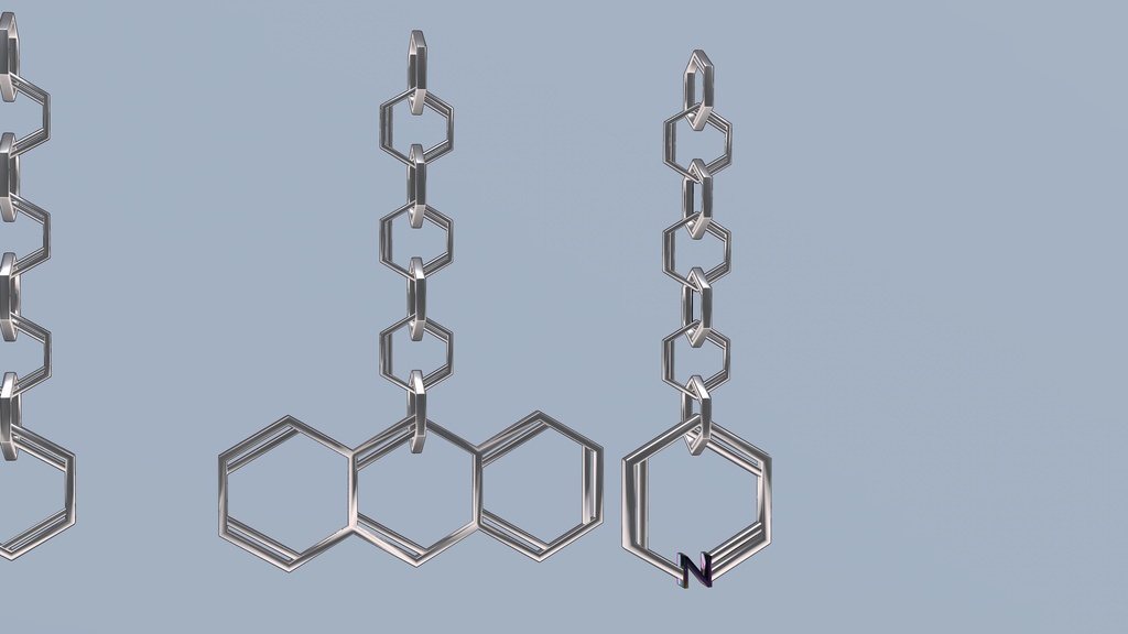 【VRChat利用想定】ケミカルイヤリング