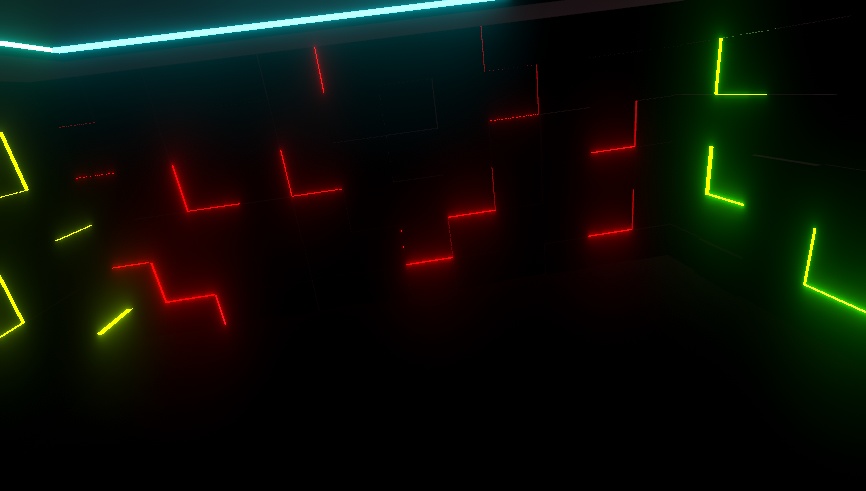 Neko's Small Neon VRChat Room