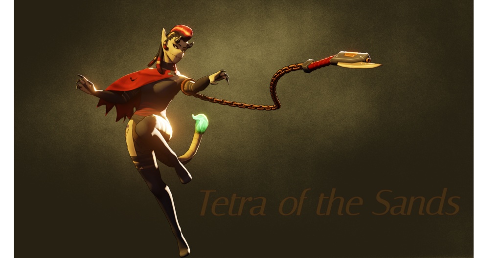 Tetra of the Sands - テトラサンド - [3D Character]