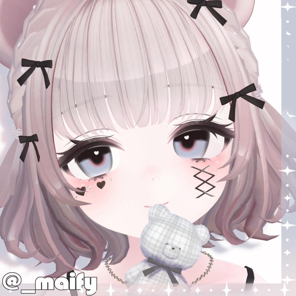 【5 Avatars】⋆ ✩₊˚ ʚ Milk pudding makeup & eye ɞ ˚₊✩⋆