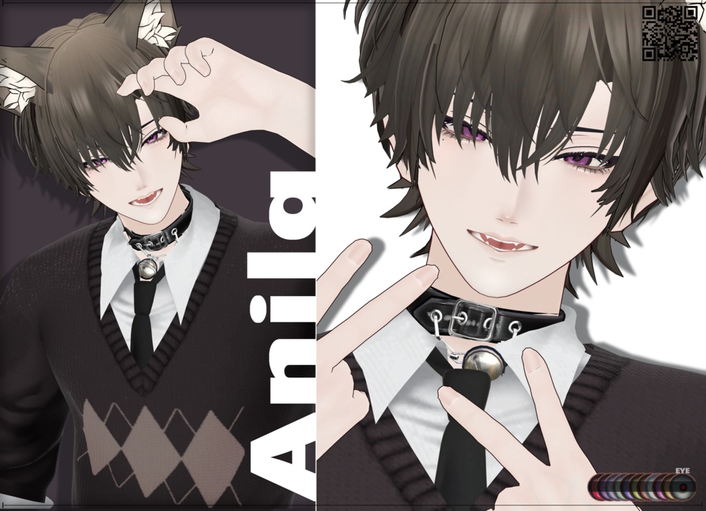 [ アニラ / Anila ] makeup + 11 eyes texture