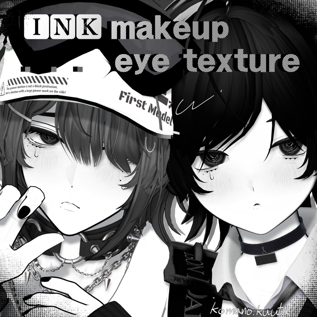 𝗦𝗔𝗟𝗘  [  Kuuta / Komano ] ⭑ 🅸🅽🅺 makeup + eye texture ⭑