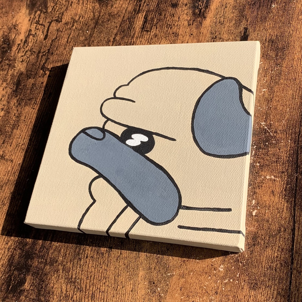 キャンバス絵　-ぱぐ-