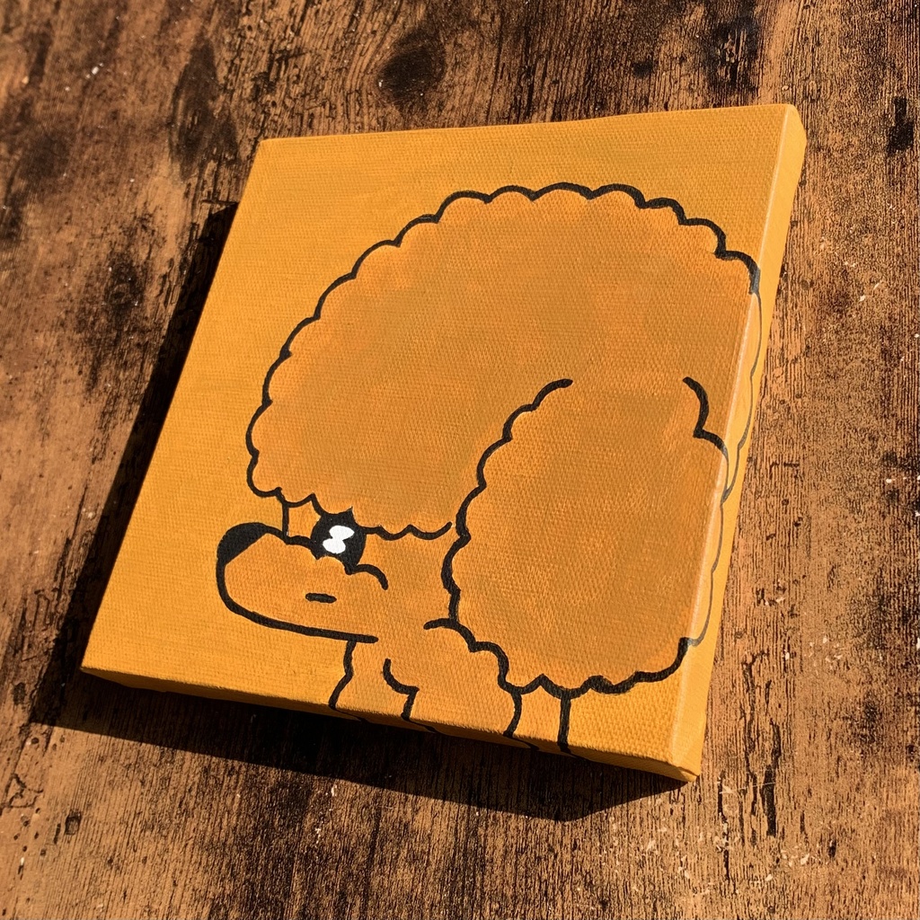 キャンバス絵　-といぷ〜-