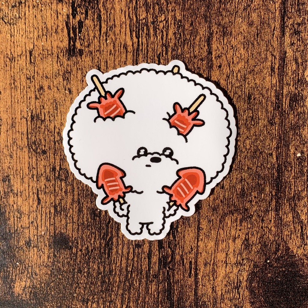 ステッカー　-びじょんふり〜ぜ-