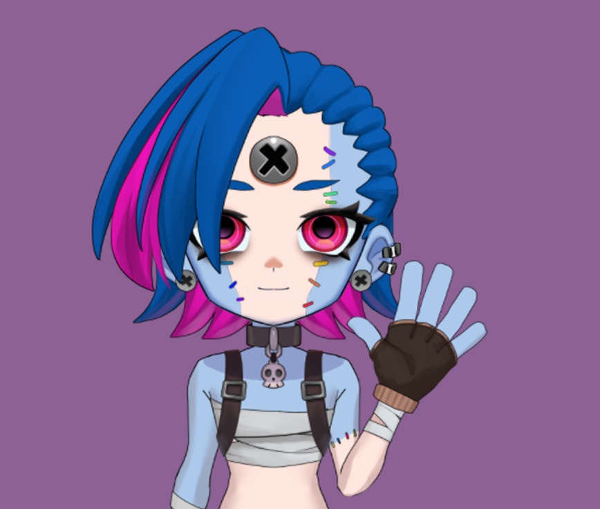 🎃ハロウィン限定Vtuberモデル – 科怪ちゃん🎃