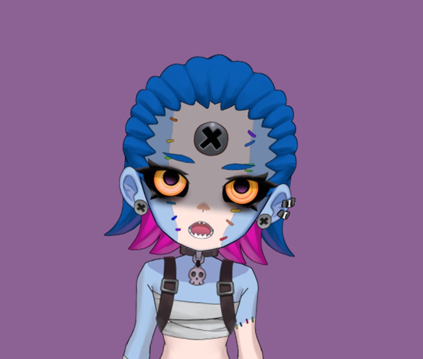 🎃ハロウィン限定Vtuberモデル – 科怪ちゃん🎃