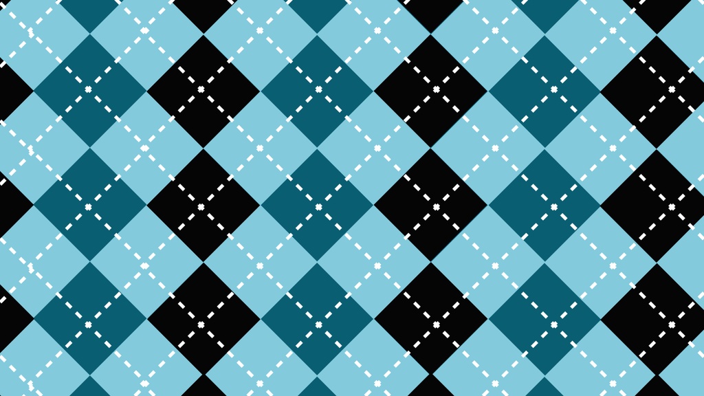 Blue Argyle Background