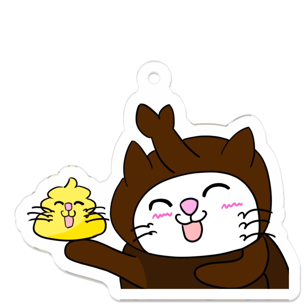 あべくりカブトムシアクリルキーホルダー