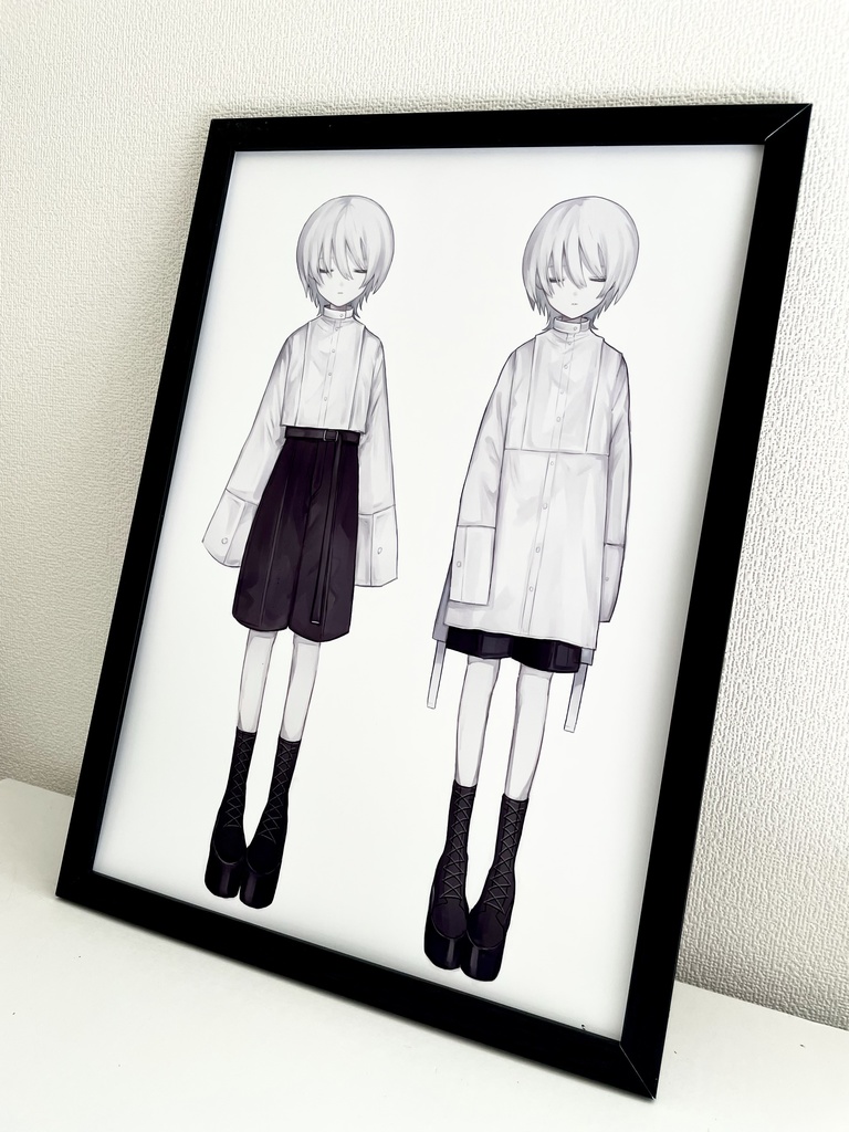 【A3】個展lonely複製原画