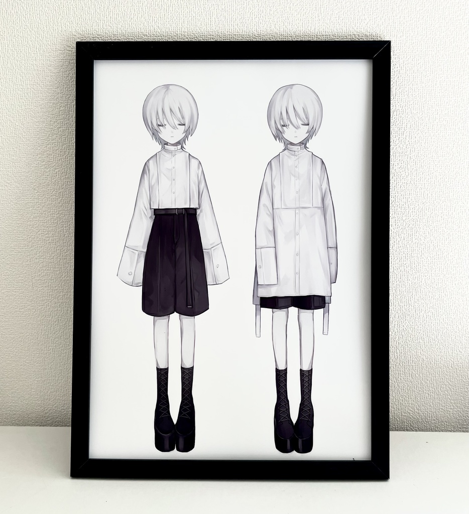 【A3】個展lonely複製原画
