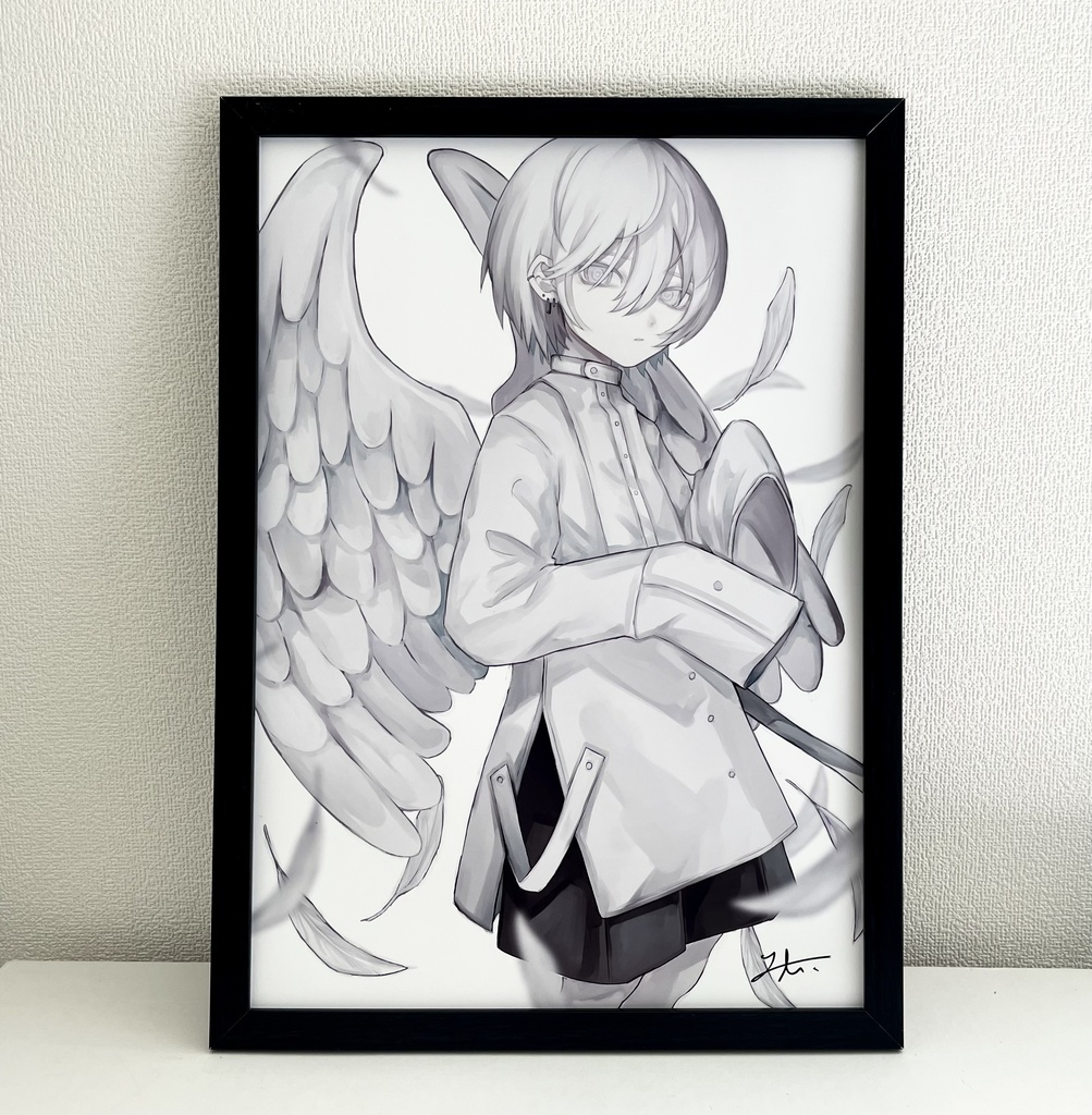 【A3】個展lonely複製原画