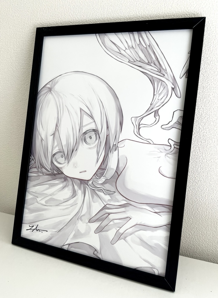 【A3】個展『浄化と侵食___.』複製原画