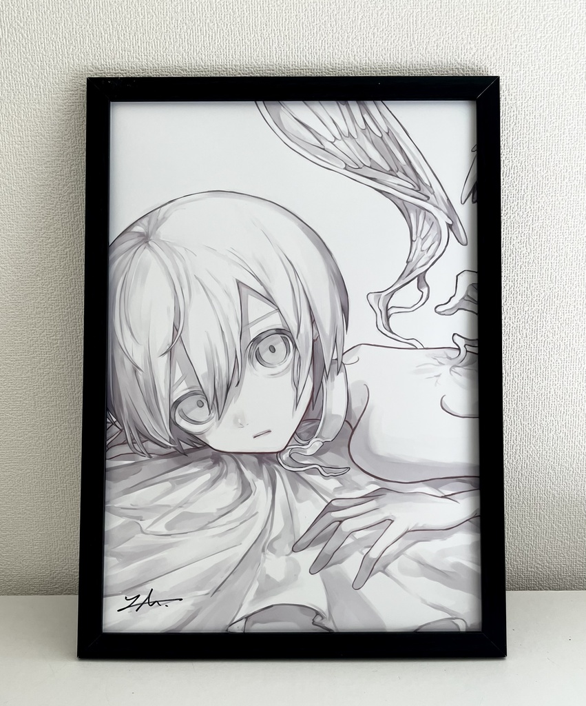 【A3】個展『浄化と侵食___.』複製原画