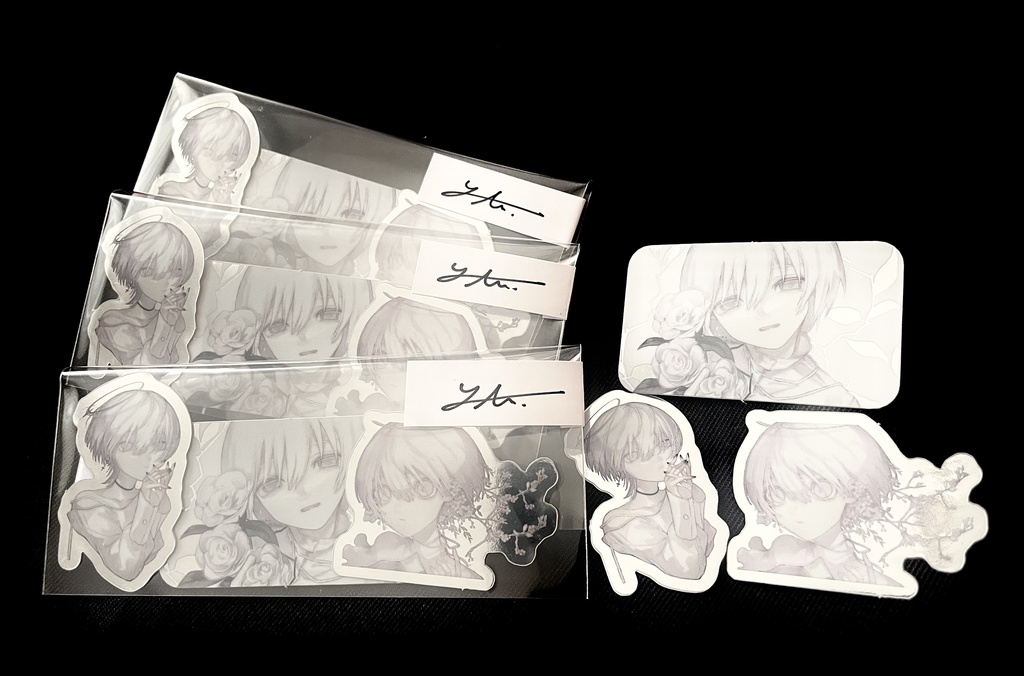 ミニミラーステッカー3種set