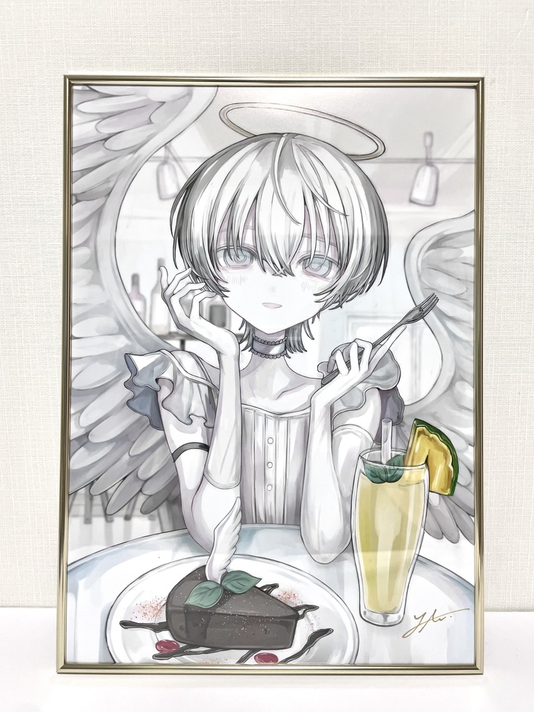 【全3種】天使との食事【A3複製原画】