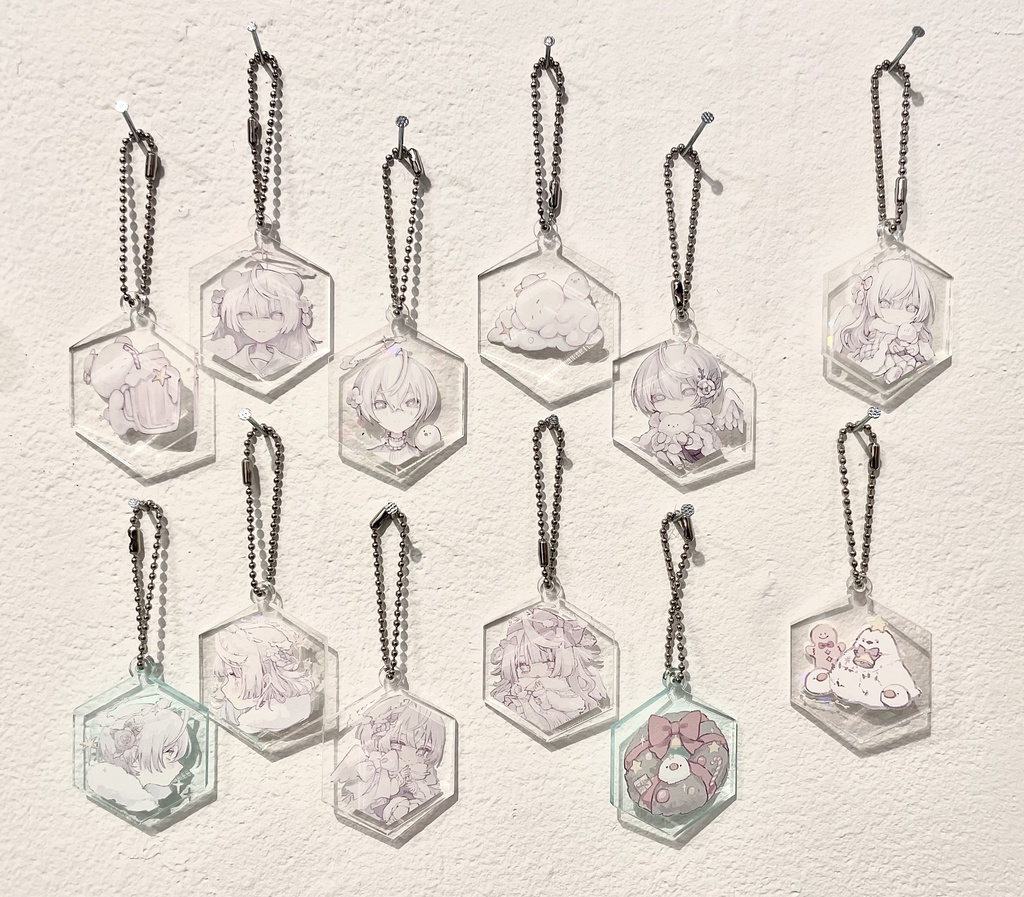 【2人展】yluランダムアクキー（全6種）