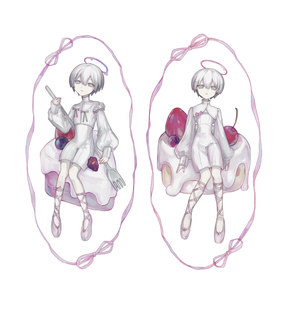 甘くとろけるアクリルキーホルダー(全2種)