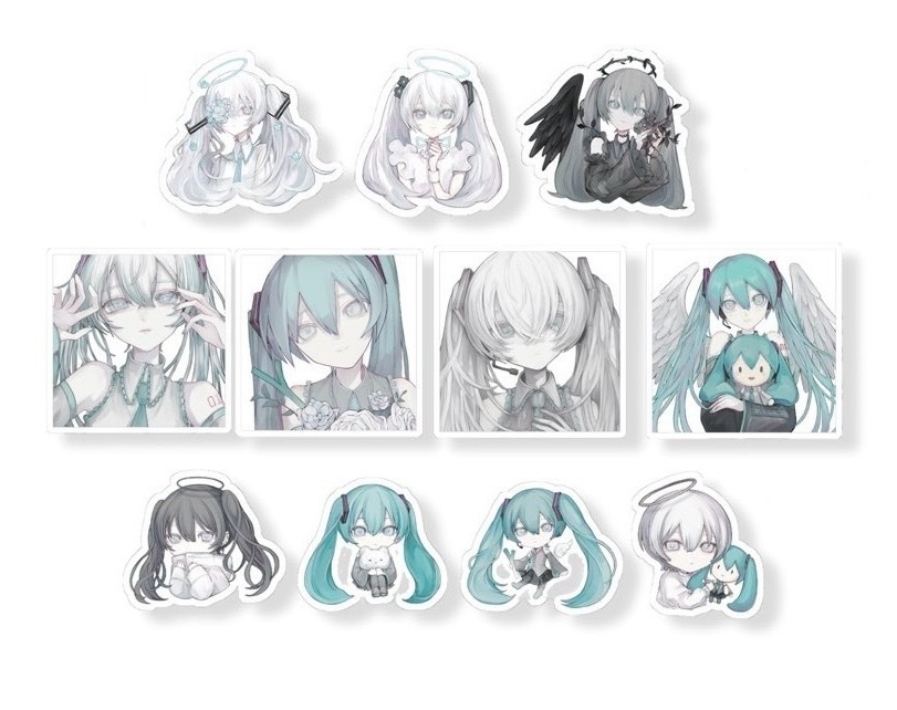 ミニステッカー全種類set(11枚入り)