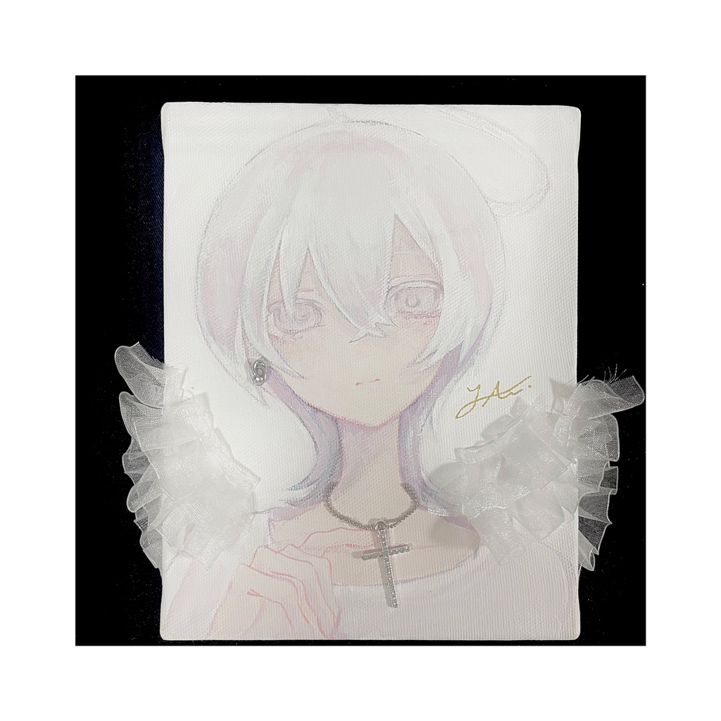 【原画】ふわふわな羽の天使