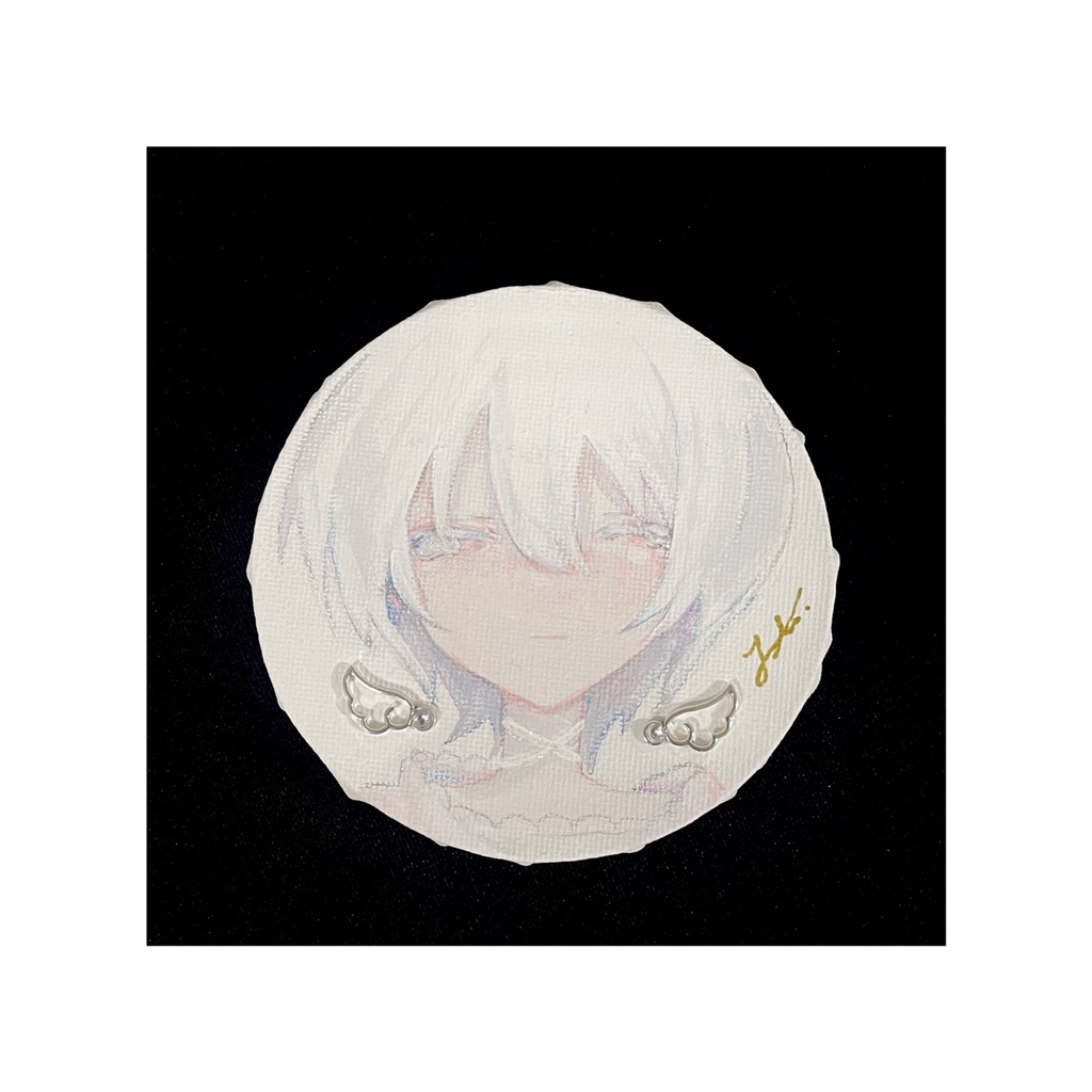 【原画】涙を浮かべる天使