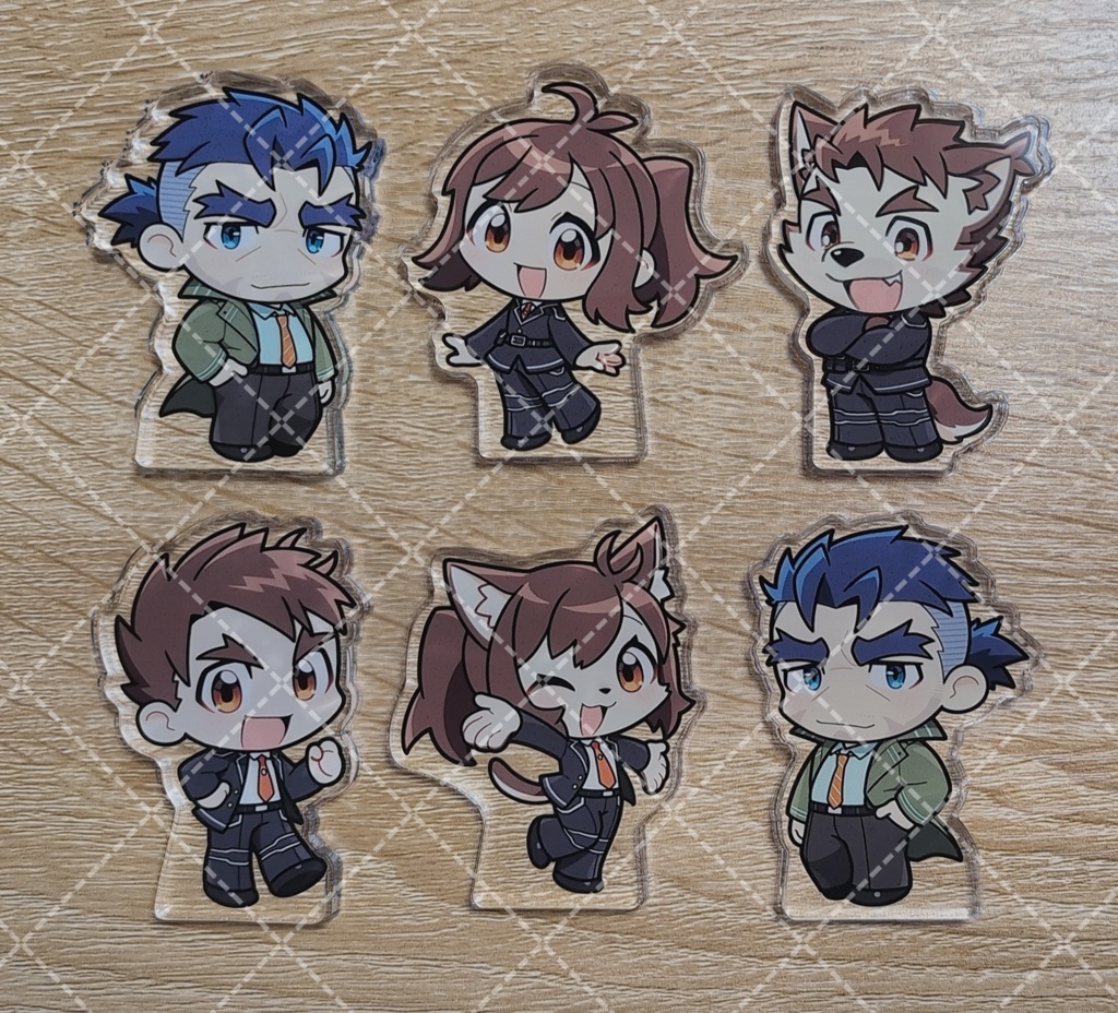 【予約】ガンメイ&観測者ペアアクリルブロック