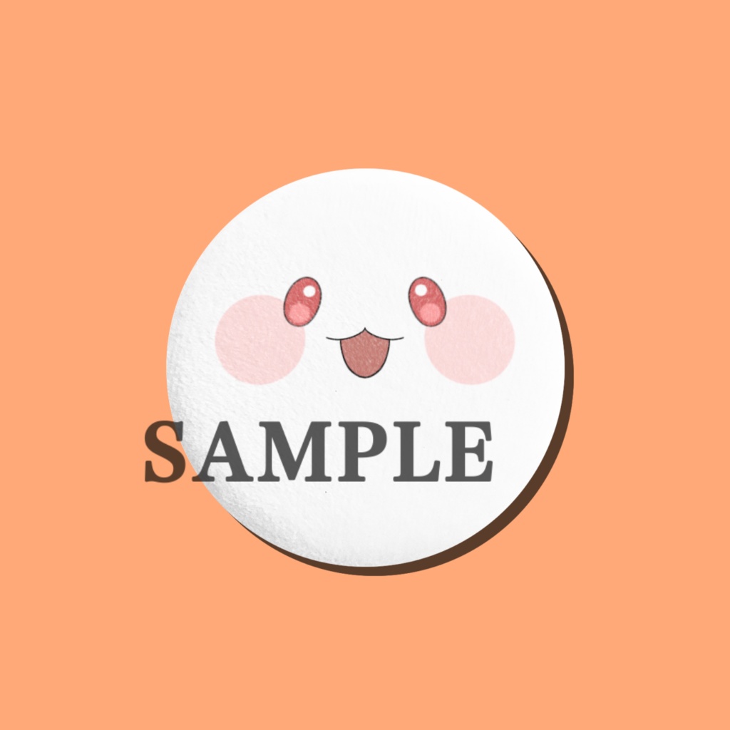 ピカブー もちもち缶バッジ