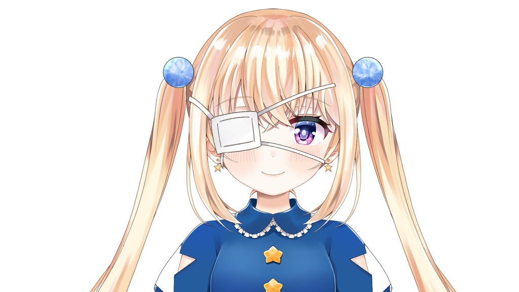 【Vtuber素材】眼帯【フリー画像】