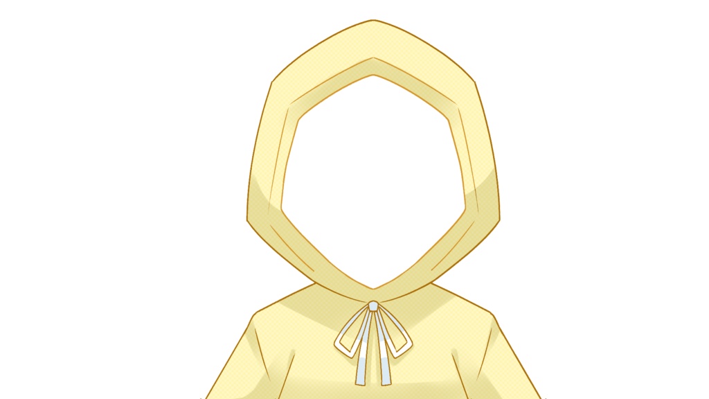 【Vtuber素材】レインコート【フリー素材】