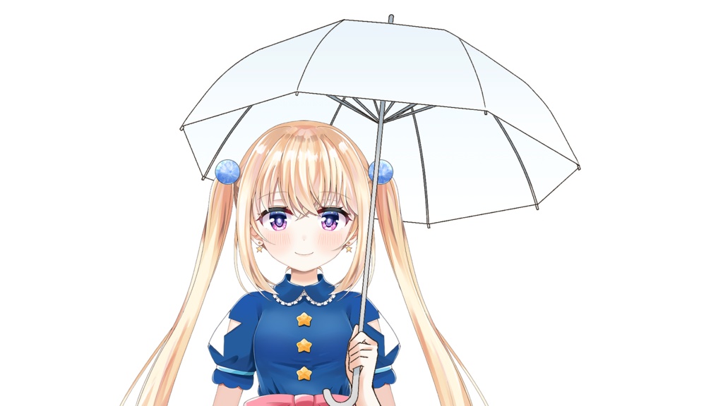【Vtuber素材】傘【フリー素材】