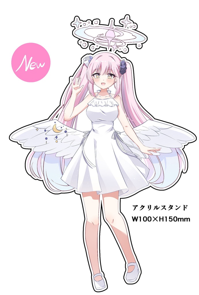 【C106新グッズ】ツインテールアクリルスタンドミカ