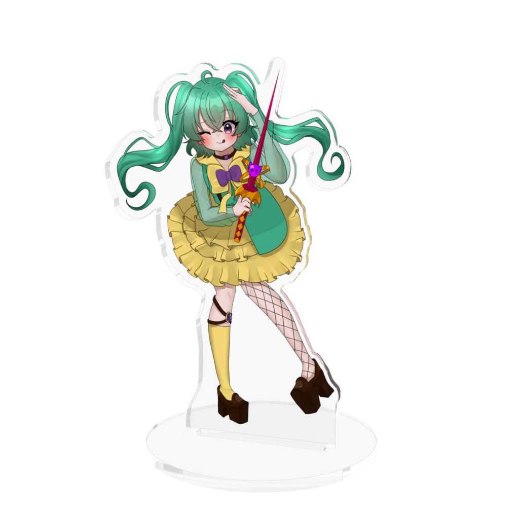 北乃ゆま　キービジュ　アクリルフィギュア