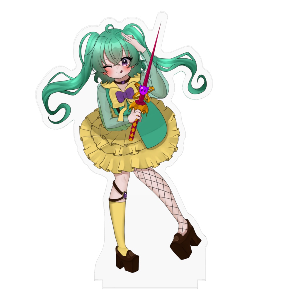 北乃ゆま キービジュ アクリルフィギュア