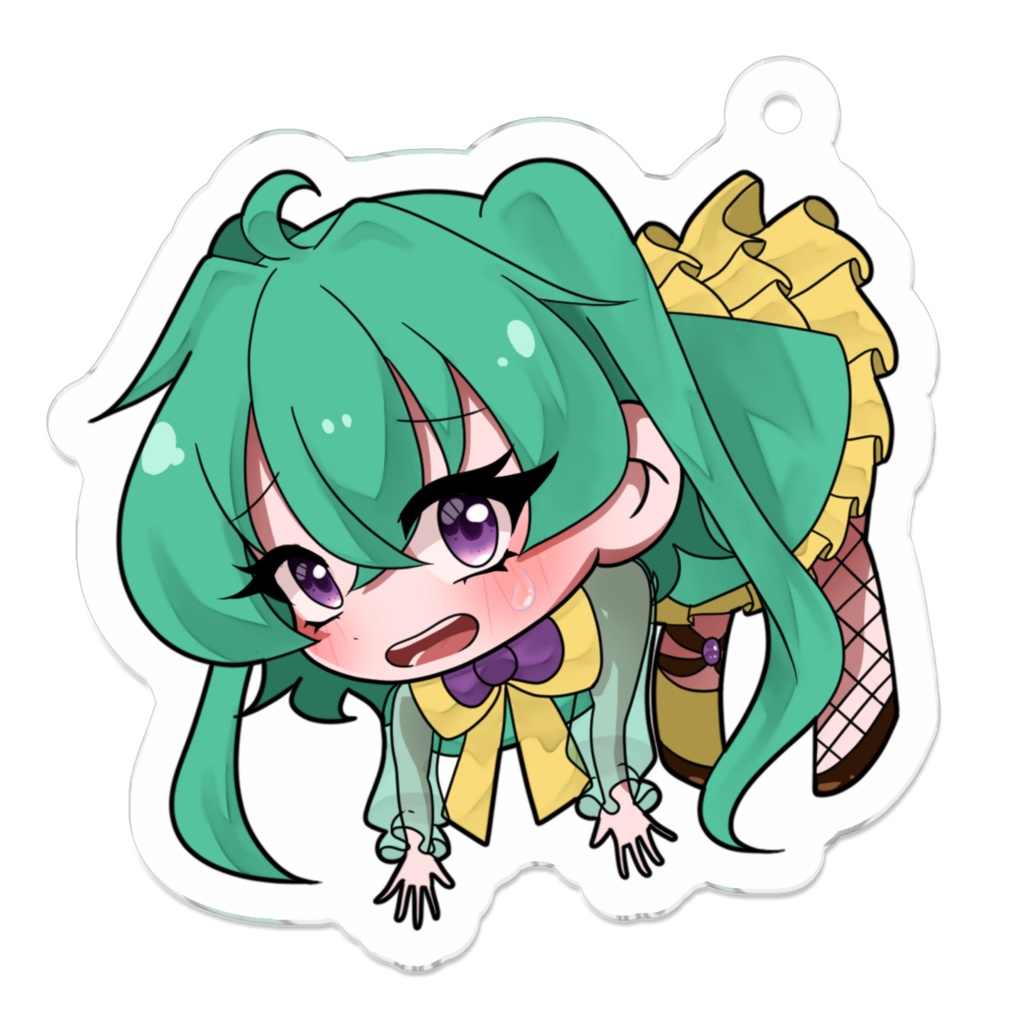 北乃ゆま つままれ アクリルキーホルダー