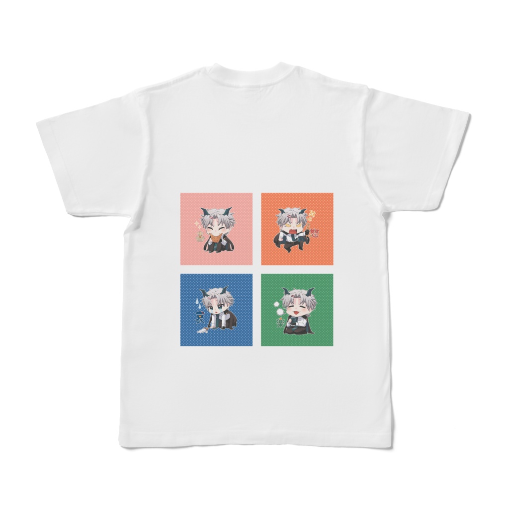 丹奏和の喜怒哀楽Tシャツ