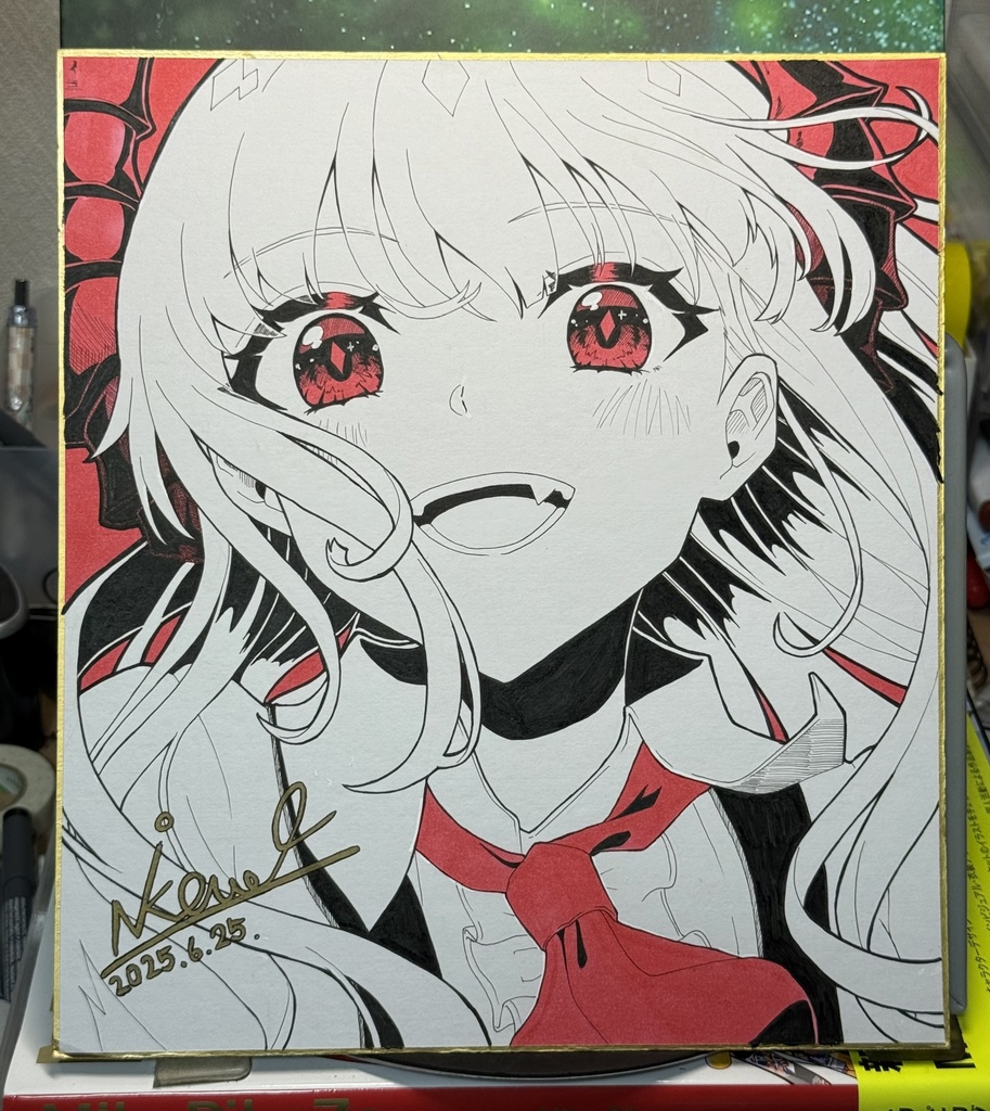 【PRFmN様専用】大サイズ色紙 2枚