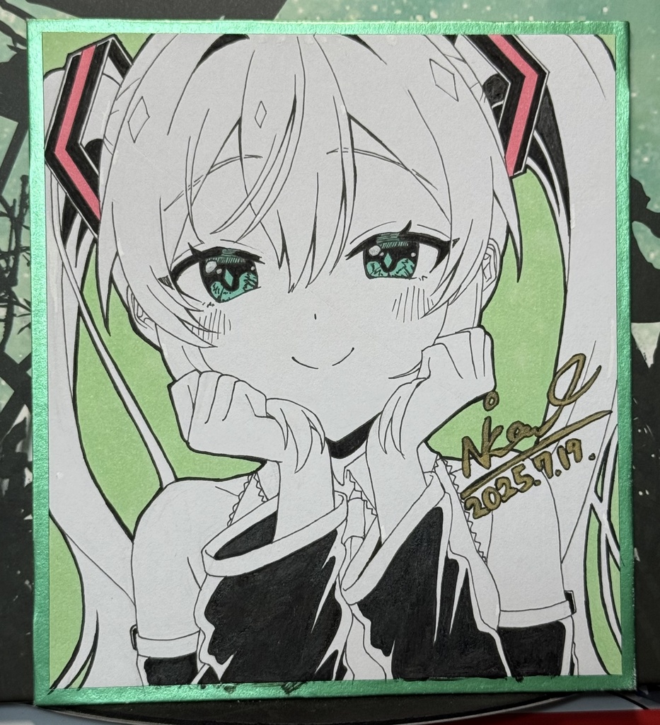 小サイズ色紙④