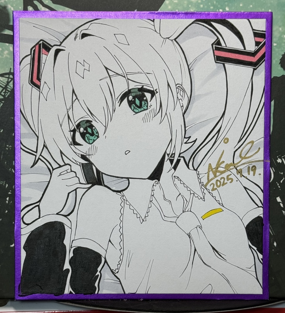 小サイズ色紙⑤