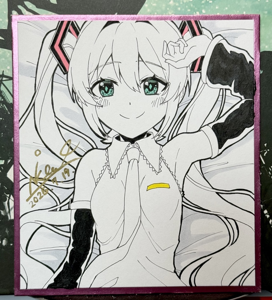 小サイズ色紙⑦