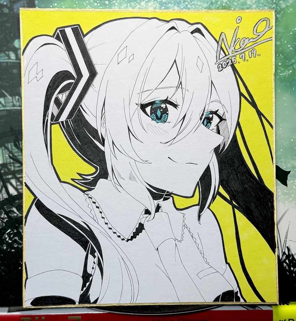 中サイズ色紙②