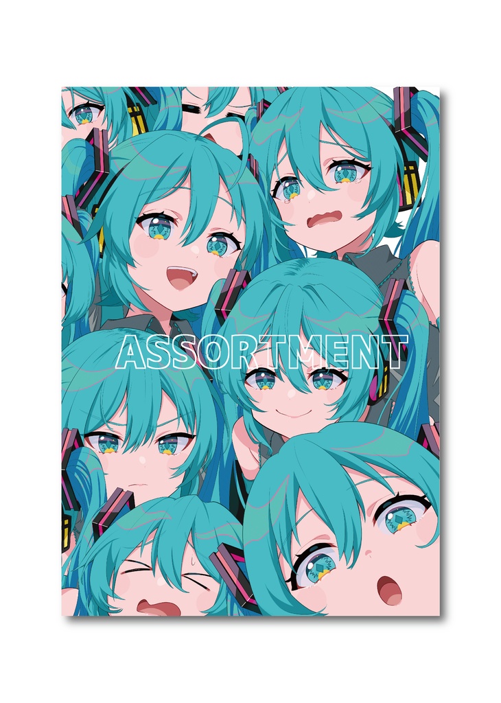 【セット販売】初音ミクグッズ詰め合わせ（直筆色紙付き）