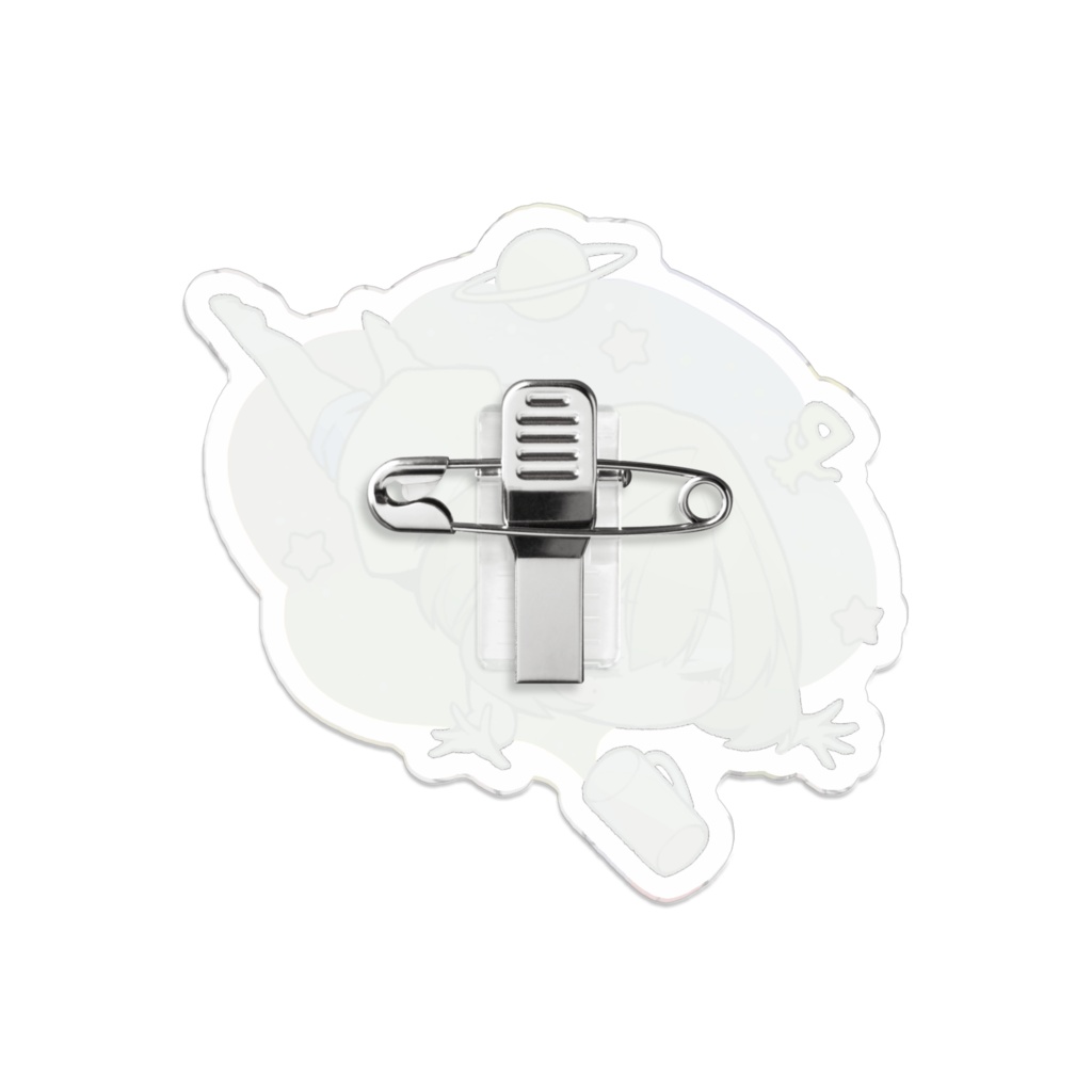 飲みすぎ楓さんアクリルバッジ02