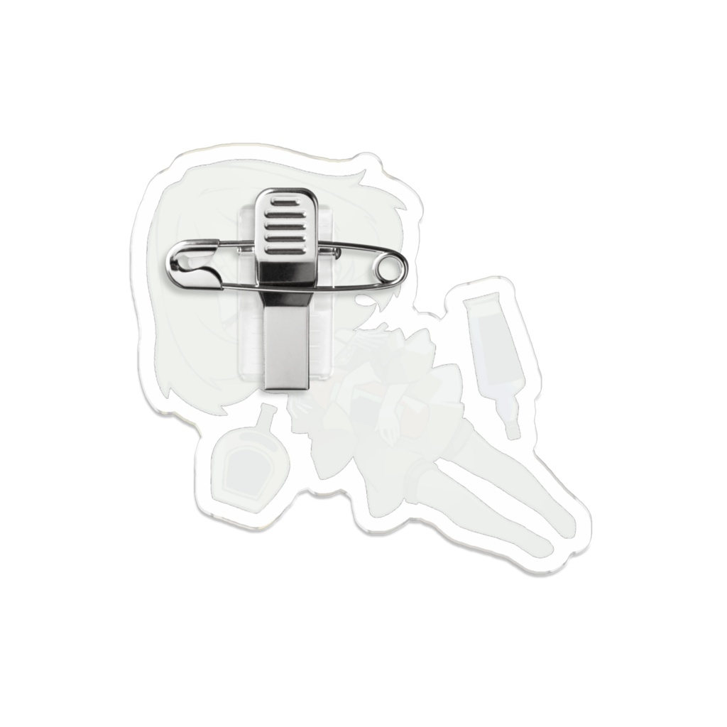 飲みすぎ楓さんアクリルバッジ03