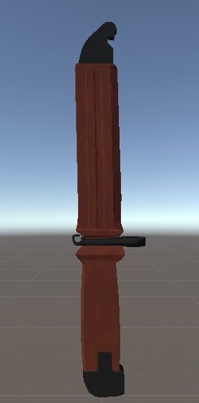 AK 6kh5 3Dプリンター製模造銃剣 銃剣 ソ連軍