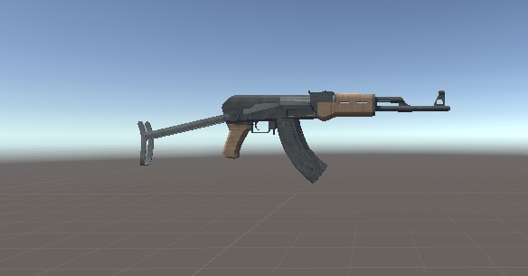 [無料]連邦制旧式空挺用騎兵銃-47[銃器モデル]