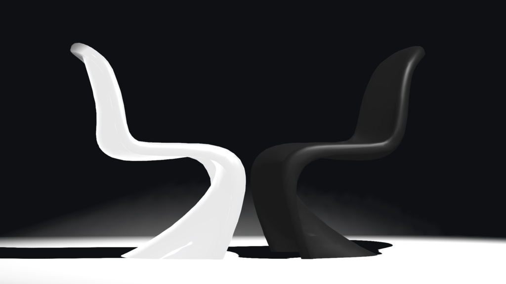 <基本無料>CH01 ダイニングチェア 椅子/chair/3d/vrc想定