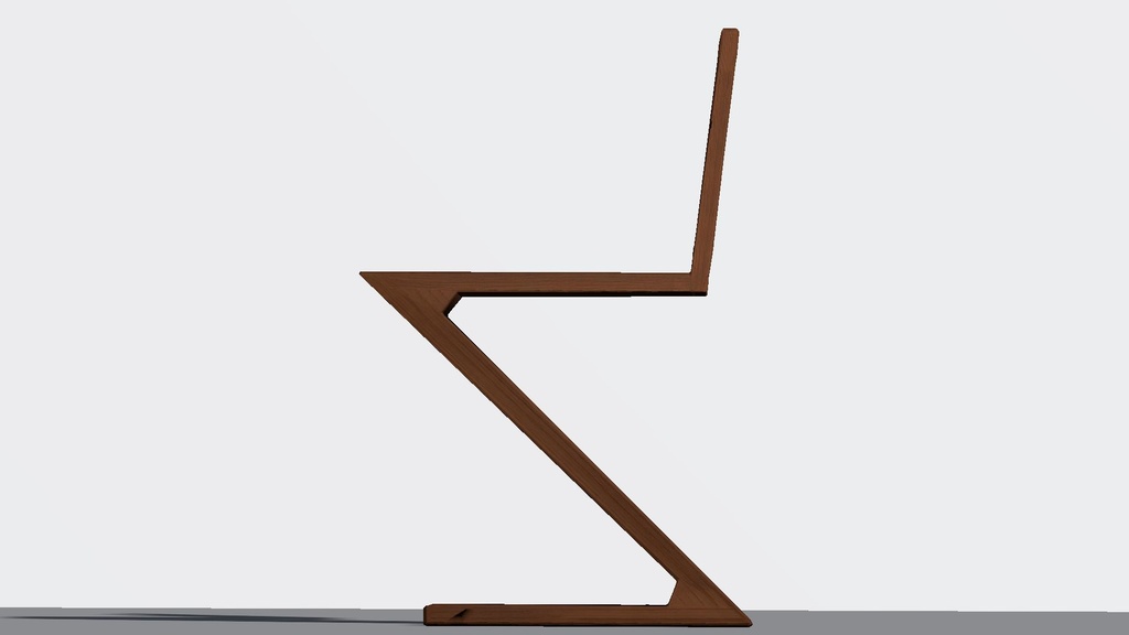 <基本無料>CH03 ダイニングチェア 椅子/chair/3d/vrc想定