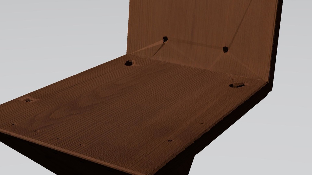 <基本無料>CH03 ダイニングチェア 椅子/chair/3d/vrc想定